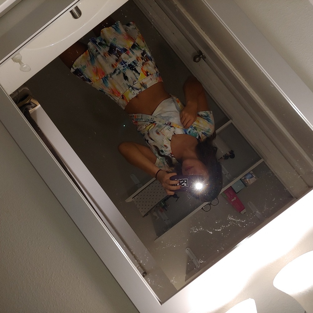 Skirt and tank top set!